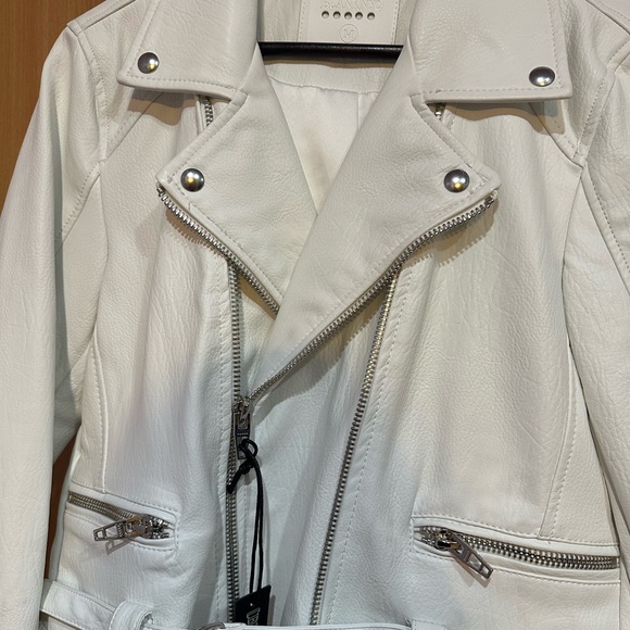 BLANKNYC White Leather Jacket - Picture 5 of 5